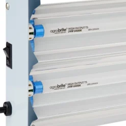 Hydrofarm FLT24 Agrobrite 4-Tube Daisy Chainable Hydroponic 2-Foot Grow Light Fixture 96W With 4-T5 Bulbs For Indoor Home Gardens -Sunnydaze Decor Store GUEST a7d8cd35 8c23 45b0 979f c37604a6be14
