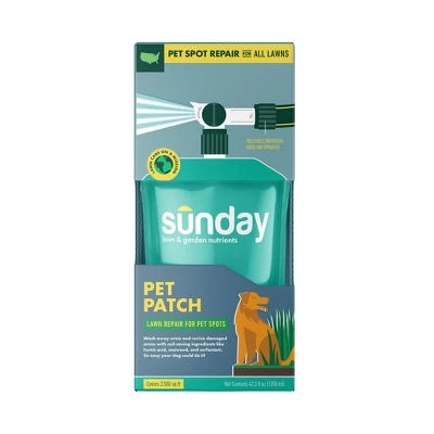 Sunday 42.3oz Pet Patch Fertilizer For Pet Spots 1 Sunday 42.3oz Pet Patch Fertilizer For Pet Spots