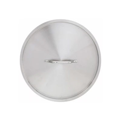 Winco SSLB-15, 15-Quart Stainless Steel Brazier Pan With Cover 2 Winco SSLB-15, 15-Quart Stainless Steel Brazier Pan With Cover - Image 2