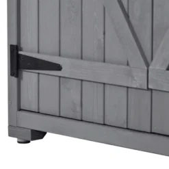 5.8ftx3ft Outdoor Wood Lean-to Storage Shed Tool Organizer With Waterproof Asphalt Roof, Lockable Doors, 3-tier Shelves-ModernLuxe 23 5.8ftx3ft Outdoor Wood Lean-to Storage Shed Tool Organizer With Waterproof Asphalt Roof, Lockable Doors, 3-tier Shelves-ModernLuxe -Sunnydaze Decor Store GUEST aa926e3d 23d1 47ad afc1 76c369ab0a0e