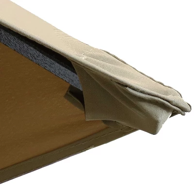 Sunnydaze Decor Sunnydaze Soft Top Rectangle Patio Gazebo With Screens And Privacy Walls For Backyard, Garden Or Deck - 10' X 13' 5 Sunnydaze Decor Sunnydaze Soft Top Rectangle Patio Gazebo With Screens And Privacy Walls For Backyard, Garden Or Deck - 10' X 13' - Image 5