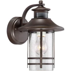 John Timberland Habitat Rustic Industrial Outdoor Wall Light Fixtures Set Of 2 Bronze Dusk To Dawn Motion Sensor 11 1/4" Seedy Glass For Exterior 8 John Timberland Habitat Rustic Industrial Outdoor Wall Light Fixtures Set Of 2 Bronze Dusk To Dawn Motion Sensor 11 1/4" Seedy Glass For Exterior -Sunnydaze Decor Store GUEST ab6900e3 c526 4bbd afab 85a47ca1d1f8