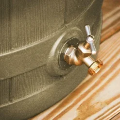 Good Ideas Rain Wizard 50 Gallon Rain Barrel Water Collector, Khaki (2 Pack) -Sunnydaze Decor Store GUEST adaa711d da93 432c 931a 244b25ee8608