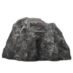 Gardenised Decorative Outdoor Weather-Resistant Artistic Artificial Faux Stone Rock, Garden Patio Granite Grey Fiberglass Stone -Sunnydaze Decor Store GUEST aea7d294 5208 499d 9dbd a1a326281000