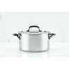 KitchenAid 5-Ply Clad Stainless Steel 8qt Stockpot With Lid