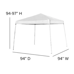 Flash Furniture 8'x8' Pop Up Event Canopy Tent With Carry Bag And 6-Foot Bi-Fold Folding Table With Carrying Handle - Tailgate Tent Set 10 Flash Furniture 8'x8' Pop Up Event Canopy Tent With Carry Bag And 6-Foot Bi-Fold Folding Table With Carrying Handle - Tailgate Tent Set -Sunnydaze Decor Store GUEST b16a9243 4870 4a80 a21d 34a4e4b2aac1