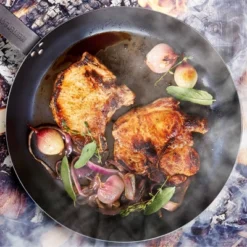 Merten & Storck 8" Open Frypan - Black -Sunnydaze Decor Store GUEST b1fe8cde e2f5 48f9 86e5 87d98e667299