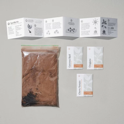 Modern Sprout DIY Garden Seedball Kit - Pizza Garden 2 Modern Sprout DIY Garden Seedball Kit - Pizza Garden - Image 2