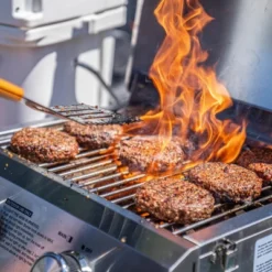 2-Burner Portable Tabletop Stainless Steel Propane Gas Grill Model 13742 - Monument Grills -Sunnydaze Decor Store GUEST b2d14b84 1c37 41db a518 846d75ecee52