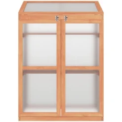 Outsunny Wooden Cold Frame Small Mini Planter Box For Outdoor And Indoor, Natural, 30" L X 24" W X 44" H 11 Outsunny Wooden Cold Frame Small Mini Planter Box For Outdoor And Indoor, Natural, 30" L X 24" W X 44" H -Sunnydaze Decor Store GUEST b37d36a1 c737 4c24 8d0c 2c33eb2b499b