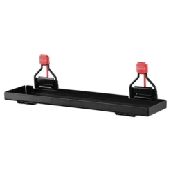 Rubbermaid Metal Shed Shelf & 50lb Capacity 34” Storage Shed Tool Rack (2-pack)