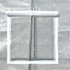 Outsunny 7' X 3' X 7' Outdoor Walk-In Greenhouse, Plant Nursery With Roll-up Windows, PE Cover, And 3 Wire Shelves -Sunnydaze Decor Store GUEST b4b87abd f488 4ef3 95f8 4db5858dc627