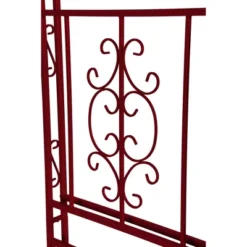 Evergreen Montebello Iron Garden Arbor, Americana Red- 53 X 84 X 23 Inches Fade And Weather Resistant Outdoor Decor 11 Evergreen Montebello Iron Garden Arbor, Americana Red- 53 X 84 X 23 Inches Fade And Weather Resistant Outdoor Decor -Sunnydaze Decor Store GUEST b4c7f4b4 b170 4180 a100 0e7668eabfdf
