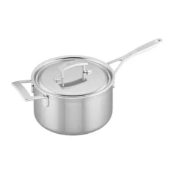 DEMEYERE Industry 5-Ply Stainless Steel Saucepan -Sunnydaze Decor Store GUEST b514ad30 da26 4a2e a126 8e3fafe66b1a