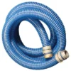 Apache 98106501 2 Inch Diameter 20 Foot Length 58 Psi PVC Flexible Industrial Pump Pool Hose With Aluminum Pin Lug Short Shank Coupling, Blue (2 Pack)