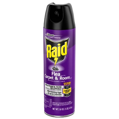 Raid Flea Killer Plus Carpet & Room Spray - 16oz 3 Raid Flea Killer Plus Carpet & Room Spray - 16oz - Image 3