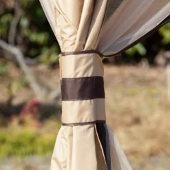 Outsunny 10' X 12' Outdoor Gazebo, Patio Gazebo Canopy Shelter W/ Double Vented Roof, Zippered Mesh Sidewalls, Solid Steel Frame 11 Outsunny 10' X 12' Outdoor Gazebo, Patio Gazebo Canopy Shelter W/ Double Vented Roof, Zippered Mesh Sidewalls, Solid Steel Frame -Sunnydaze Decor Store GUEST b61c1479 f24b 44db baa9 7e83f791d776