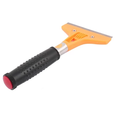 Unique Bargains Metal Blade Plastic Handle Scraper Tool Black Orange 4" 1 Pc 1 Unique Bargains Metal Blade Plastic Handle Scraper Tool Black Orange 4" 1 Pc