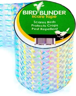 BIRD BLINDER The Original Bird Repellent Scare Tape 147Ft X 2In, Silver 7 BIRD BLINDER The Original Bird Repellent Scare Tape 147Ft X 2In, Silver -Sunnydaze Decor Store GUEST b6f723f8 c4a3 4acb ba2f 4c50b55566ae
