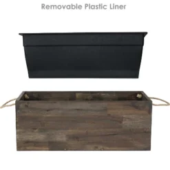 Sunnydaze Decor Sunnydaze Rectangle Decorative Indoor/Outdoor Flower And Succulent Planter Box With Handles - 20.75" W X 8.25" D X 7.75" H - Acacia Wood 10 Sunnydaze Decor Sunnydaze Rectangle Decorative Indoor/Outdoor Flower And Succulent Planter Box With Handles - 20.75" W X 8.25" D X 7.75" H - Acacia Wood -Sunnydaze Decor Store GUEST b7895ad4 f974 4305 8b84 3da2f874b0bc