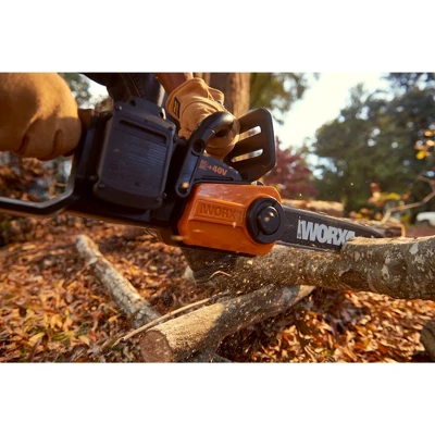 Worx WG384.9 40V Power Share 14" Cordless Chainsaw With Auto-Tension (Tool Only) 6 Worx WG384.9 40V Power Share 14" Cordless Chainsaw With Auto-Tension (Tool Only) - Image 6