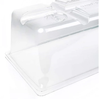 SunBlaster SL1400232 7-Inch Ultra Clear Nano Humidity Seedling Mushroom Clone Dome With Vents 1 SunBlaster SL1400232 7-Inch Ultra Clear Nano Humidity Seedling Mushroom Clone Dome With Vents