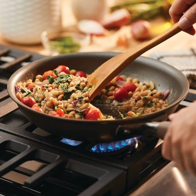 Anolon Advanced Home 5qt Covered Saute With Helper Handles Bronze 3 Anolon Advanced Home 5qt Covered Saute With Helper Handles Bronze - Image 3