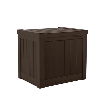 Suncast SS500 22 Gallon Small Resin Outdoor Patio Storage Deck Box 1 Suncast SS500 22 Gallon Small Resin Outdoor Patio Storage Deck Box