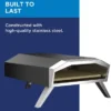 Westinghouse Gas-Powered Artisan Outdoor Pizza Oven - Stainless Steel Portable Pizza Ovens