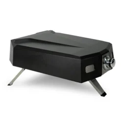 Permasteel 12" Countertop Outdoor Pizza Oven With Cover - Black -Sunnydaze Decor Store GUEST bbcc6adf e3fe 41f3 b992 b9e9de9c7ead