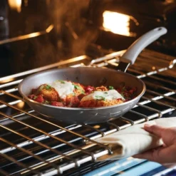 Rachael Ray Cook + Create Aluminum Nonstick Frying Pan 10" Gray