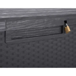 Toomax Z175E097 Portofino Weather Resistant Heavy Duty 90 Gallon Novel Resin Outdoor Deck Box, Gray (2 Pack) 6 Toomax Z175E097 Portofino Weather Resistant Heavy Duty 90 Gallon Novel Resin Outdoor Deck Box, Gray (2 Pack) -Sunnydaze Decor Store GUEST bd1ea807 45b9 4bcb 9afa 1a18726c278c