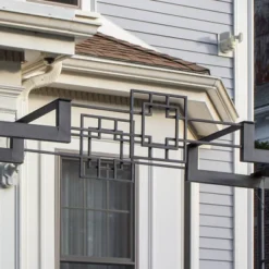 Achla Designs 95.5" Elegant Handcrafted Square-on-Square Iron Garden Arbor Graphite Powder Coated Finish 12 Achla Designs 95.5" Elegant Handcrafted Square-on-Square Iron Garden Arbor Graphite Powder Coated Finish -Sunnydaze Decor Store GUEST bd2a19f9 5297 4884 9d42 72367c18e634