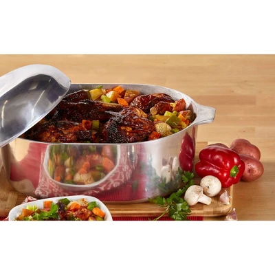 IMUSA 15" Cajun Classic Oval Aluminum Roaster 9 IMUSA 15" Cajun Classic Oval Aluminum Roaster - Image 9