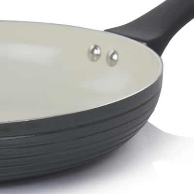 Oster® Oster Ridge Valley 10 Inch Aluminum Nonstick Frying Pan In Grey 5 Oster® Oster Ridge Valley 10 Inch Aluminum Nonstick Frying Pan In Grey - Image 5