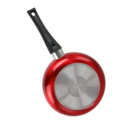Oster® Oster 8 Inch Red Aluminum Non Stick Frying Pan With Bakelite Handle -Sunnydaze Decor Store GUEST be194187 59ea 4b91 84b6 fef65eaf8003