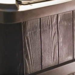 FCMP Outdoor WG4000 45 Gallon Wood Grain Outdoor Home Rain Water Catcher Barrel Flat Back Container With Spigots And Mesh Screen, Brown 7 FCMP Outdoor WG4000 45 Gallon Wood Grain Outdoor Home Rain Water Catcher Barrel Flat Back Container With Spigots And Mesh Screen, Brown -Sunnydaze Decor Store GUEST be63cbdf ff02 4180 a546 08398fa3d116