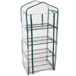 Sunnydaze Decor Sunnydaze Outdoor Portable Growing Rack 4-Tier Greenhouse With Roll-Up Door - 4 Shelves - Clear 13 Sunnydaze Decor Sunnydaze Outdoor Portable Growing Rack 4-Tier Greenhouse With Roll-Up Door - 4 Shelves - Clear -Sunnydaze Decor Store GUEST be72259f 2cf5 4eaa b668 67cb72cce9b5