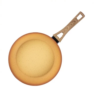 Hamilton Beach HBV103 12 Inch Forged Aluminum Terracotta Nonstick Coated Frying Pan Skillet With Induction Bottom And Bakelite Handle, Copper 3 Hamilton Beach HBV103 12 Inch Forged Aluminum Terracotta Nonstick Coated Frying Pan Skillet With Induction Bottom And Bakelite Handle, Copper - Image 3