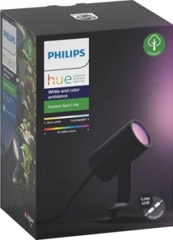 Philips Hue Lily White & Color Outdoor Smart Spot Light Extension