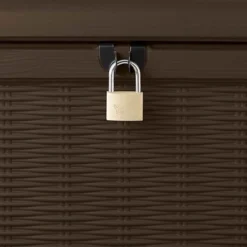 Keter Borneo 110 Gallon All Weather Weatherproof Rattan Wicker Resin Outdoor Backyard Patio Porch Deck Organization Storage Box Bench, Brown (2 Pack) 6 Keter Borneo 110 Gallon All Weather Weatherproof Rattan Wicker Resin Outdoor Backyard Patio Porch Deck Organization Storage Box Bench, Brown (2 Pack) -Sunnydaze Decor Store GUEST c2a65c37 f562 40a5 8c35 43bd55c5ad06