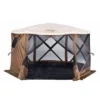 Clam Quick Set Escape Sky Camper Portable Gazebo Canopy Shelter W/ Floor(2 Pack)