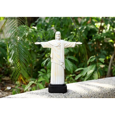 Techko Maid Jesus Solar Outdoor Garden Statue Decor With Spotlight 6 Techko Maid Jesus Solar Outdoor Garden Statue Decor With Spotlight - Image 6