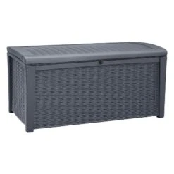 Keter Borneo 110-Gallon Multipurpose Resin Deck Storage Bin Organizing Rattan Wicker Container 11 Keter Borneo 110-Gallon Multipurpose Resin Deck Storage Bin Organizing Rattan Wicker Container -Sunnydaze Decor Store GUEST c6336e7d ac86 4532 9fba 478d5bc24ba4