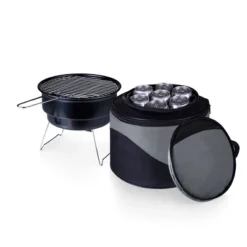 Picnic Time Caliente - Charcoal Grill With Tote/Cooler Model 771-00-175