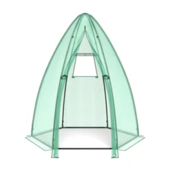 Costway 5.5'x 5.5'x 6' Portable Mini Garden Greenhouse With Window & Roll-up Zippered Door 10 Costway 5.5'x 5.5'x 6' Portable Mini Garden Greenhouse With Window & Roll-up Zippered Door -Sunnydaze Decor Store GUEST c9196d7f 0b5d 4ff3 9a15 a584fcf0c8ba