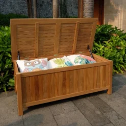 Sherwood Teak Storage - Light Brown - Cambridge Casual -Sunnydaze Decor Store GUEST c91e5201 a55d 405f 8431 064f100f7124