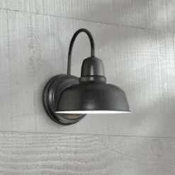 John Timberland Urban Barn Rustic Industrial Farmhouse Outdoor Wall Light Fixtures Set Of 2 Black Gooseneck Arm 11 1/4" For Post Exterior Barn Deck 15 John Timberland Urban Barn Rustic Industrial Farmhouse Outdoor Wall Light Fixtures Set Of 2 Black Gooseneck Arm 11 1/4" For Post Exterior Barn Deck -Sunnydaze Decor Store GUEST c967e8ac 8e5d 43da 93ab 6fddf5d3018c
