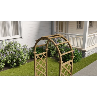 Collingwood 7' Outdoor Arbor - Vita 2 Collingwood 7' Outdoor Arbor - Vita - Image 2