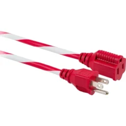 Philips 25' 1-Outlet Grounded Extension Cord Outdoor Candy Cane 10 Philips 25' 1-Outlet Grounded Extension Cord Outdoor Candy Cane -Sunnydaze Decor Store GUEST ca4ee8ce 5f20 475f a14d 298af137e52d